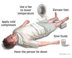 Heat stroke treatment